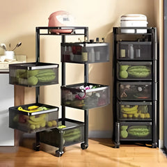 Multi-Tier Rolling Storage Cart