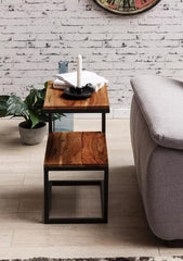 S Shaped Corner Side Table